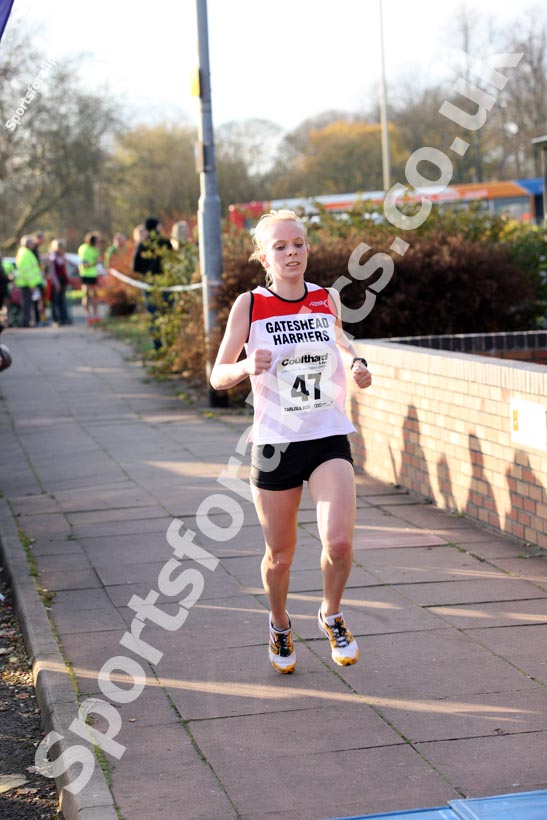 No 47 (Wallsend Harriers) wins the Brampton to Carlisle 10 mile